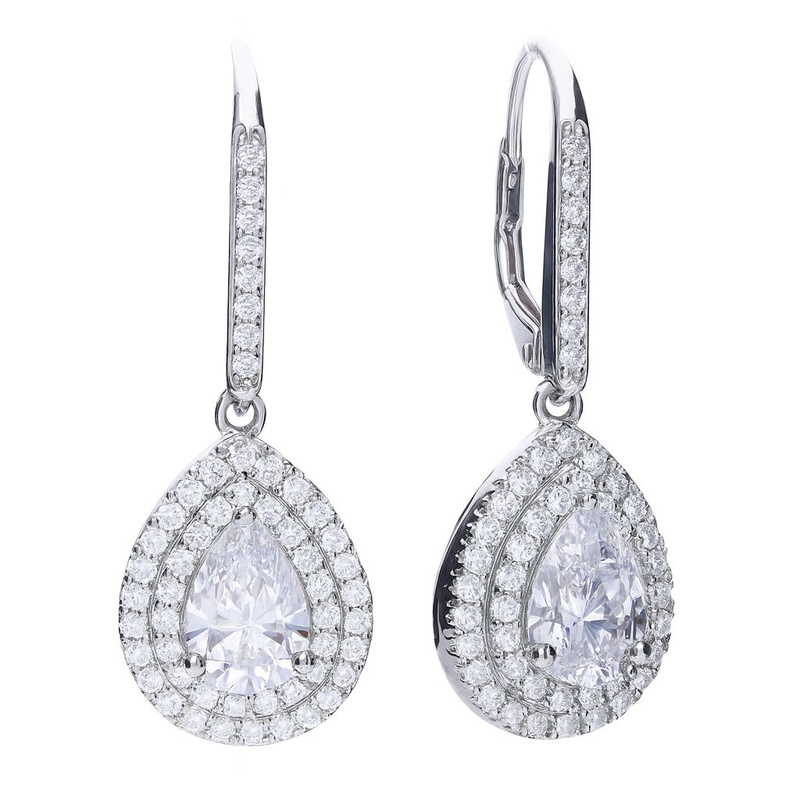 Biżuteria DIAMONFIRE 6220611082. Kolczyki, Kolor szary. Kobieta.
