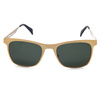 Okulary ITALIA INDEPENDENT 0024-120-120. Okulary przeciwsłoneczne, Kolor złoty. Unisex.