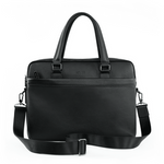 Skórzana torba męska na laptopa 15" i dokumenty Solier SL42 Brannor czarna