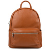 Skórzany plecak A4 duży pojemny do szkoły Włoski P16