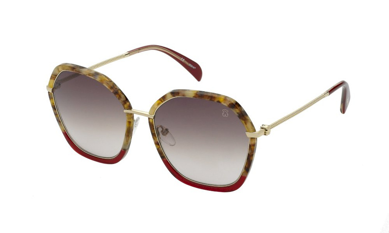 Okulary TOUS STOB51-580XA5. Okulary przeciwsłoneczne, Kolor brązowy. Kobieta.