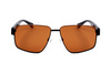 Okulary POLAROID PLD6121-S-8LZ. Okulary przeciwsłoneczne, Kolor czarny pomarańczowy. Unisex.