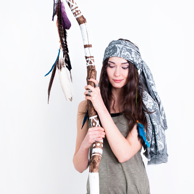 Szal Romantyczna Flora