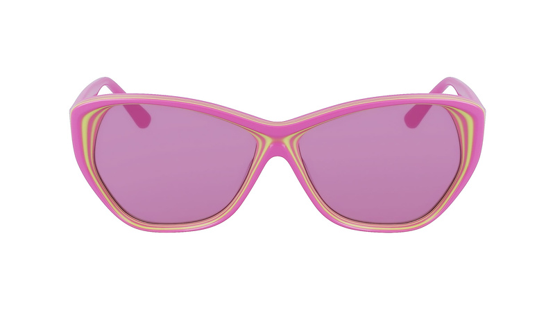 Okulary KARL LAGERFELD KL6103S-664. Okulary przeciwsłoneczne, Kolor różowy. Kobieta.