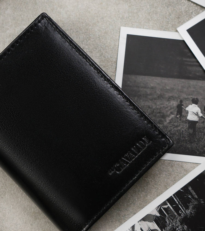 4U Cavaldi męski pionowy portfel skóra naturalna rozbudowany pojemny duży