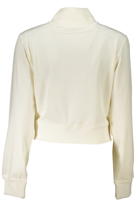 BLUZA DAMSKA Z ZAMKIEM GUESS JEANS BIAŁA