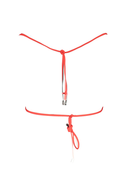 KARL LAGERFELD CZʌCI KOSTIUMU POWY�EJ CZERWONA KOBIETA