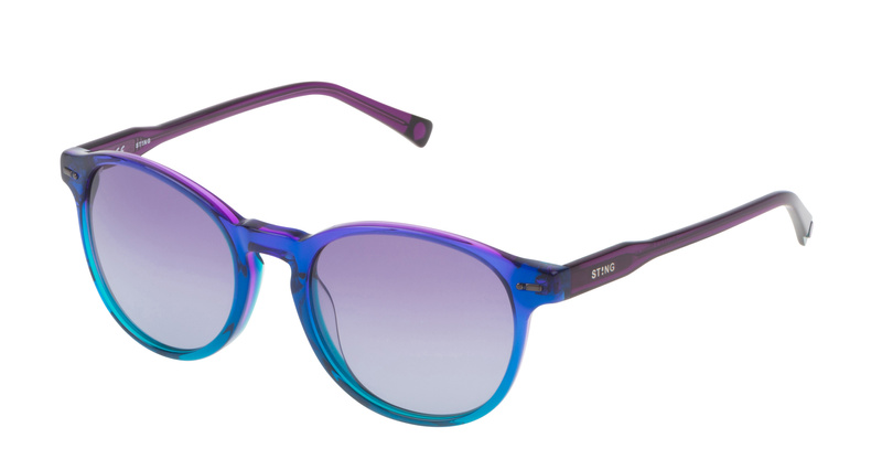 Okulary STING SS65835201G7. Okulary przeciwsłoneczne, Kolor turkusowy. Mężczyzna.