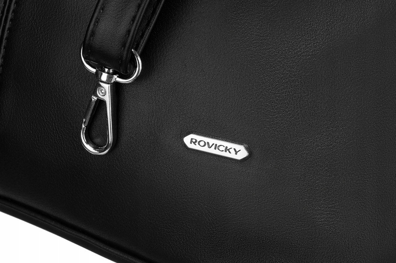 Klasyczna shopperka damska ze skóry eko Rovicky