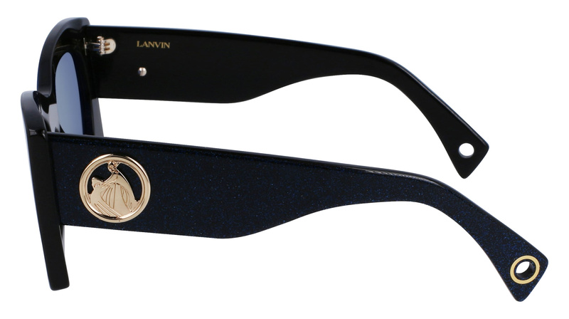 Okulary LANVIN LNV605S-007. Okulary przeciwsłoneczne, Kolor czarny. Kobieta.