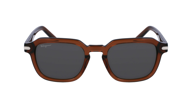Okulary FERRAGAMO SF1089S522127. Okulary przeciwsłoneczne, Kolor brązowy. Mężczyzna.
