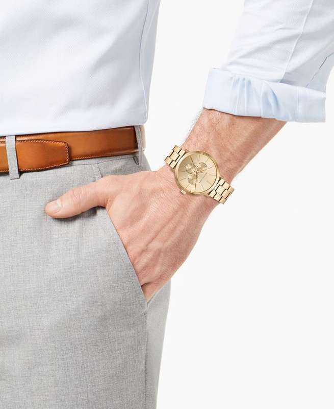 Zegarek MICHAEL KORS MK8702. Kwarcowy, Kolor złoty. Mężczyzna.