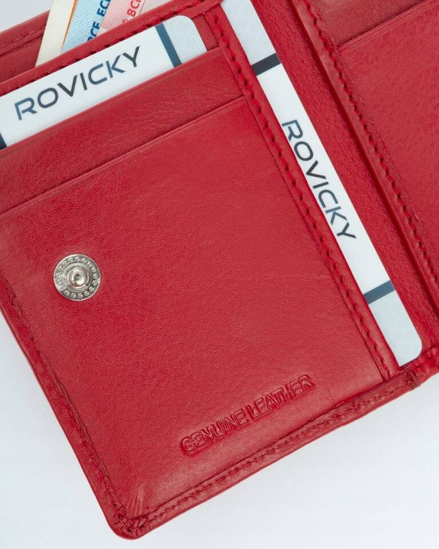 Skórzany męski portfel Rovicky R-23-17-LFN