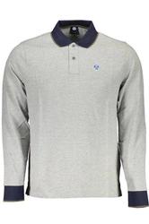 NORTH SAILS POLO Z DŁUGIM RĘKAWEM MĘSKA SZARA