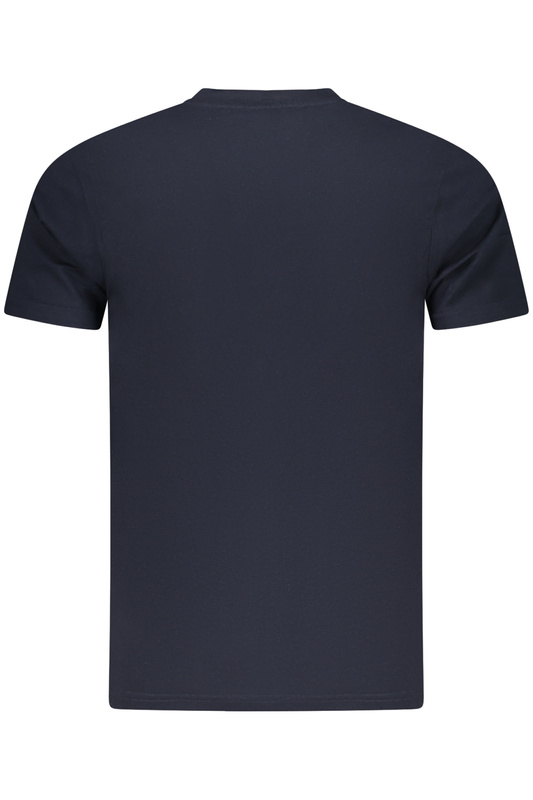 KOSZULKA Z KR�TKIM R�KAWEM CAVALLI CLASS M�SKA NIEBIESKA