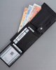 Mały skórzany portfel męski z RFID od 4U Cavaldi