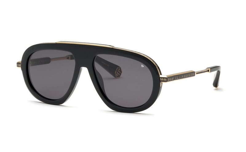 Okulary PHILIPP PLEIN SPP151M570700. Okulary przeciwsłoneczne, Kolor czarny. Mężczyzna.