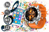 SMARTWATCH MĘSKI GRAVITY GT20-4 - AMOLED, DODATKOWY PASEK (sg024d)