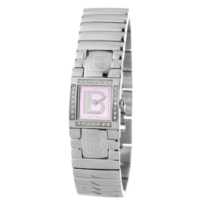 Zegarek LAURA BIAGIOTTI LB0005-ROSA. Kwarcowy, Kolor różowy. Kobieta.