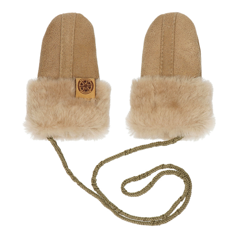 Rękawiczki bobaski bez palców 100% FUTERKO