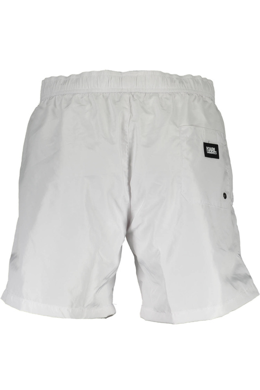 KARL LAGERFELD BEACHSEAR KOSTIUM KĄPIELOWY DÓŁ MĘSKI BIAŁE
