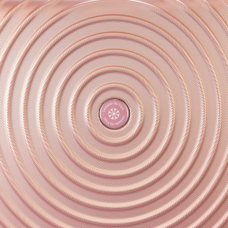 Leonardo da Vinci zestaw 5 walizek podróżnych na kółkach twarde ABS