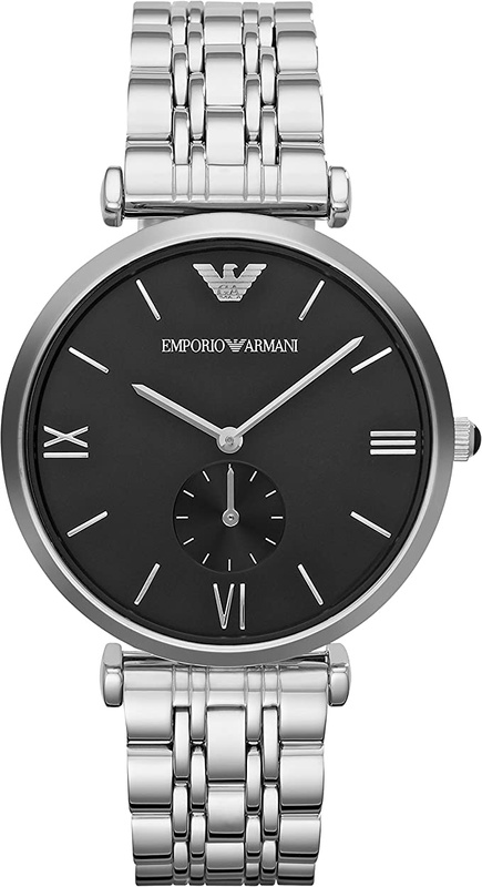 Zegarek ARMANI AR1682. Kwarcowy, Kolor szary. Kobieta.