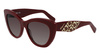 Okulary SALVATORE FERRAGAMO SF1022S-603. Okulary przeciwsłoneczne, Kolor BORDEAUX. Kobieta.