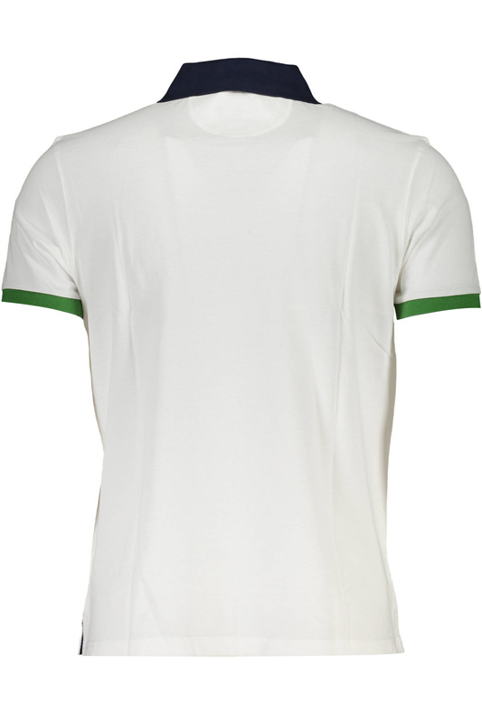 LA MARTINA M�SKA KOSZULKA POLO Z KR�TKIM R�KAWEM W KOLORZE BIA�YM