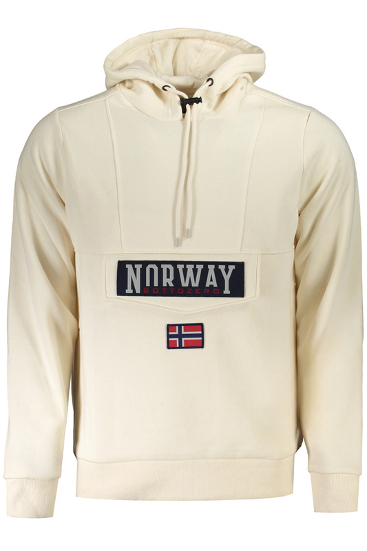 NORWEGIA 1963 BEŻOWA BLUZA MĘSKA BEZ ZAMKA