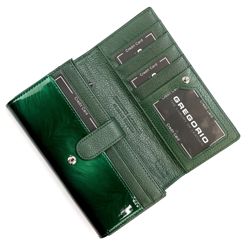 Skórzany damski portfel Gregorio FF-102