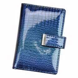Wizytownik skórzany etui na dokumenty wzór skóra krokodyla Jennifer Jones