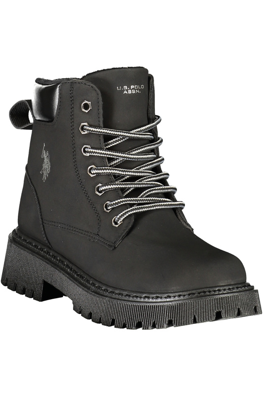 Czarne ocieplane botki damskie U.S. Polo Assn. Ambra 002