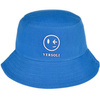 Niebieski Kapelusz dwustronny bucket hat modny beige kap-t-3