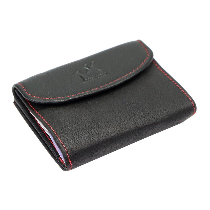 Money Kepper mały męski portfel na banknoty i monety skóra naturalna