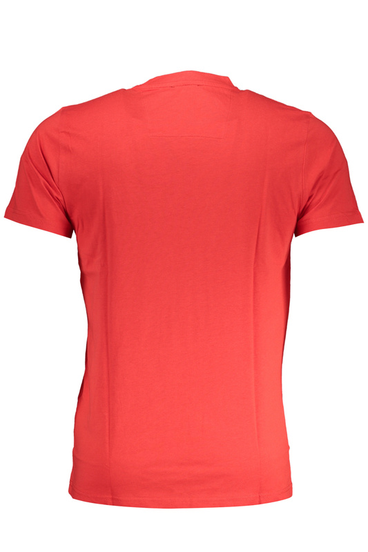 T-SHIRT MĘSKI Z KRÓTKIM RĘKAWEM KLASY CAVALLI CZERWONY