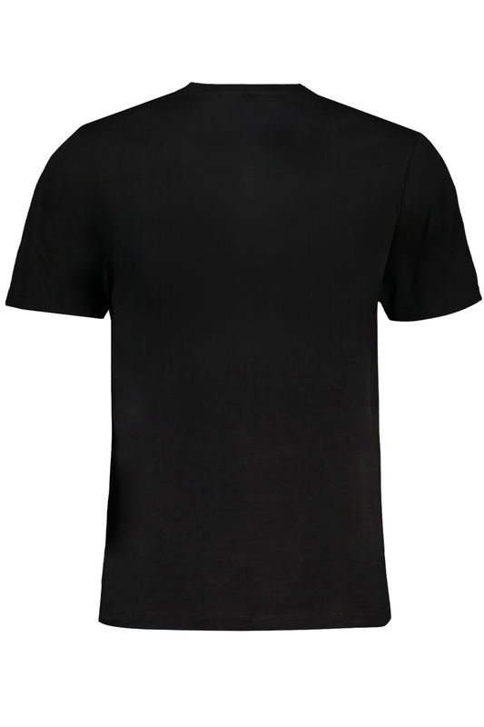 T-SHIRT MĘSKI Z KRÓTKIM RĘKAWEM GIAN MARCO VENTURI CZARNY