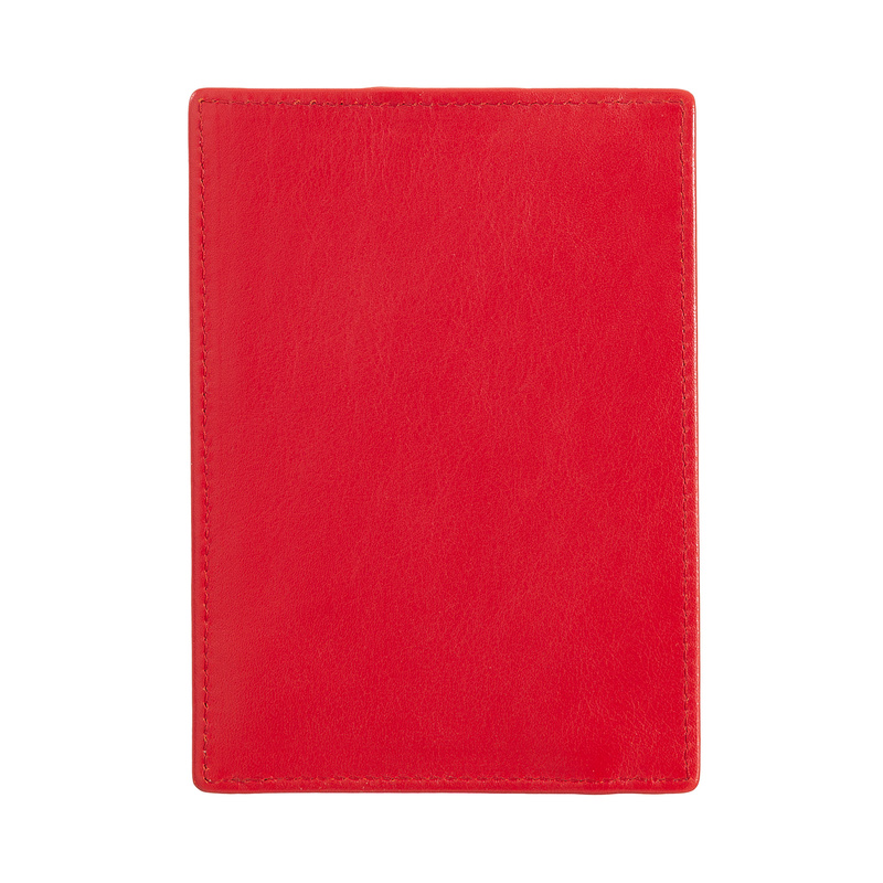 DuDu zgrabne etui na karty i dokumenty skóra naturalna uniwersalne