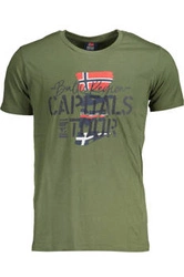 NORWEGIA 1963 T-SHIRT MĘSKI Z KRÓTKIM RĘKAWEM ZIELONY