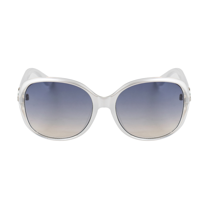 Okulary GUESS GO00010-5821W. Okulary przeciwsłoneczne, Kolor biały. Kobieta.