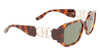 Okulary KARL LAGERFELD KL6085S-240. Okulary przeciwsłoneczne, Kolor brązowy. Kobieta.