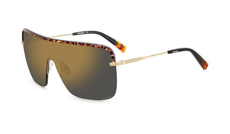 Okulary MISSONI MIS0139S0NR. Okulary przeciwsłoneczne, Kolor złoty. Kobieta.