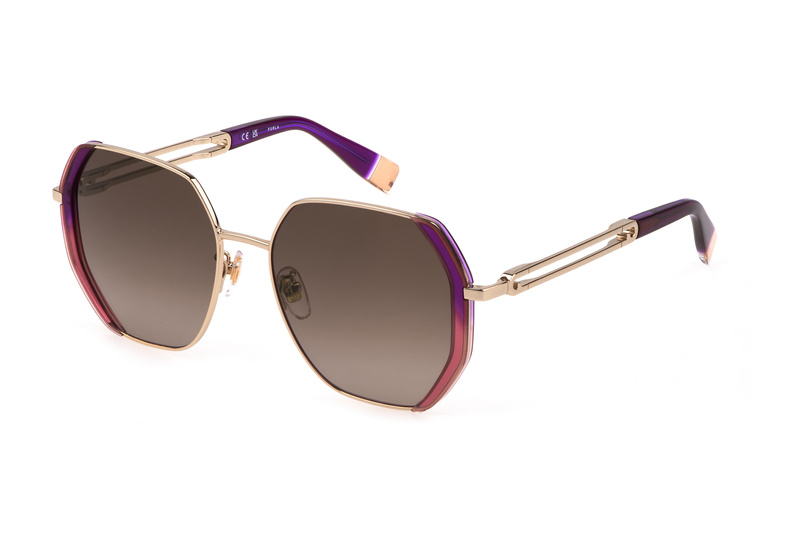 Okulary FURLA SFU689V540594. Okulary przeciwsłoneczne, Kolor różowy. Kobieta.