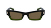 Okulary FERRAGAMO SF2006S-316. Okulary przeciwsłoneczne, Kolor zielony. Kobieta.