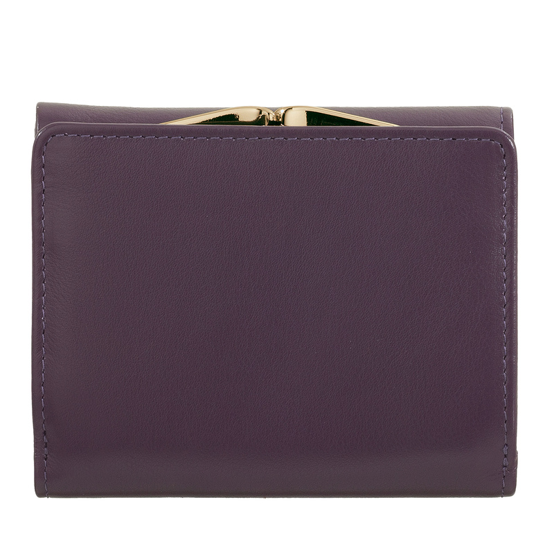 DUDU Damski skórzany stylowy kompaktowy portfel mała portmonetka