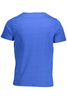 T-SHIRT MĘSKI Z KRÓTKIM RĘKAWEM GIAN MARCO VENTURI NIEBIESKI