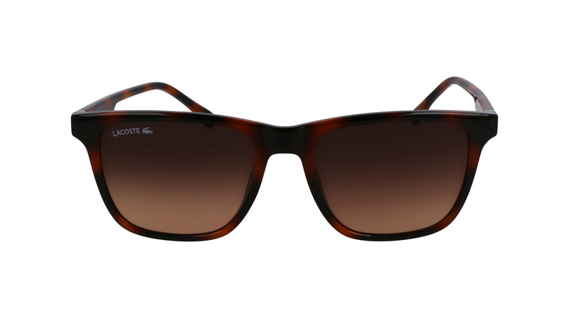 Okulary LACOSTE L6041S-214. Okulary przeciwsłoneczne, Kolor brązowy. Mężczyzna.