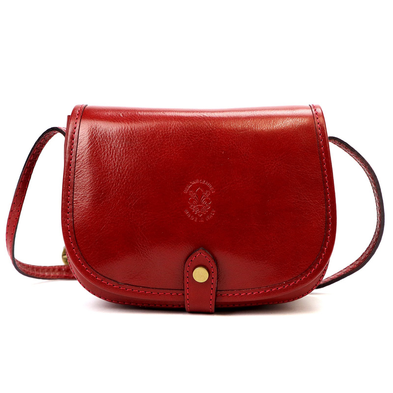 Florence Torebka Skórzana Damska Listonoszka Na Ramię Przez Ramię