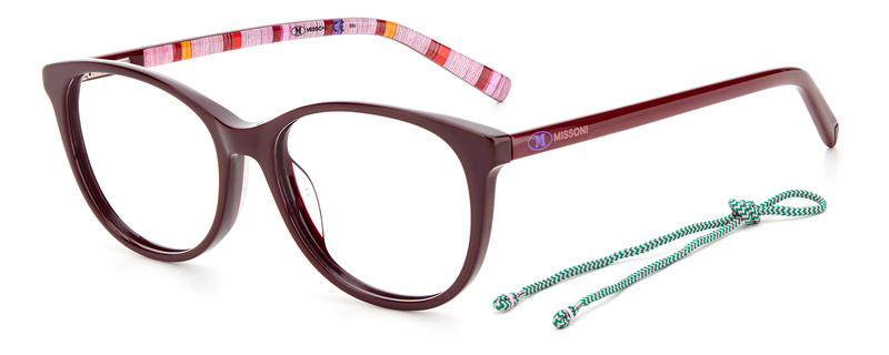 Okulary M MISSONI MMI-0006-SR8. Okulary, Kolor Burg Pttr. Kobieta.