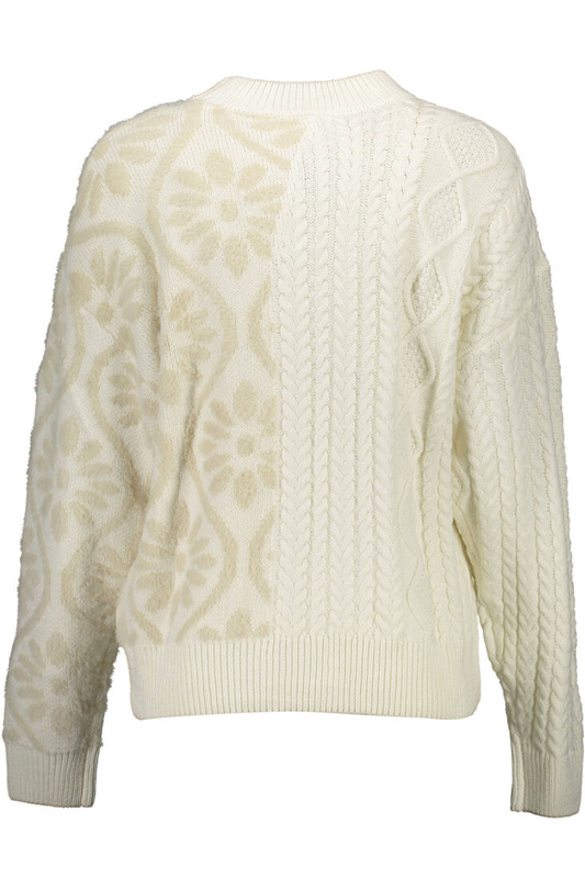 DESIGUAL BIAŁY SWETER DAMSKI